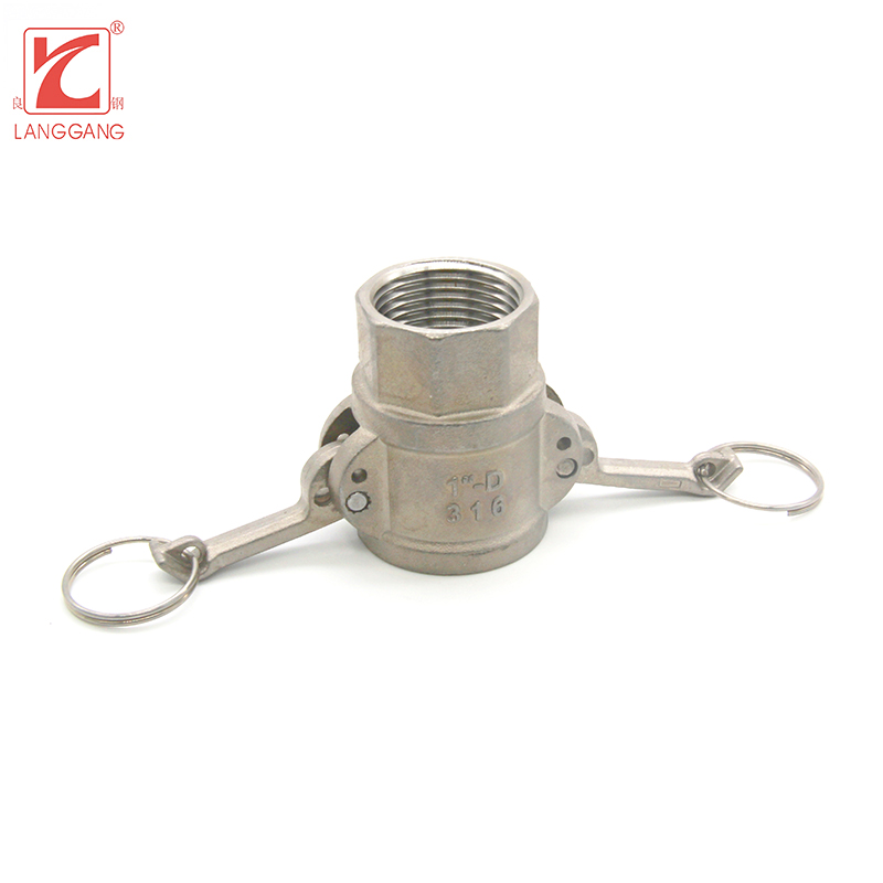 Camlock Type D - Stainless Steel Coupler female Pipe Fittings