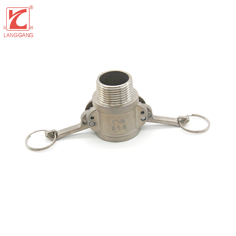 Camlock Type B - Stainless Steel Coupler Male Pipe Fittings