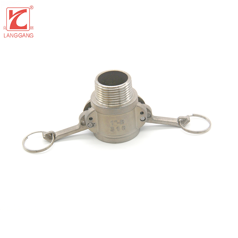 Camlock Type B - Stainless Steel Coupler Male Pipe Fittings